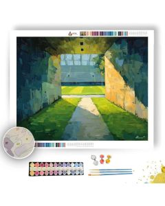 SHADOW STADIUM - Paint by Numbers Full Kit