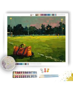 SIDELINE HUSH EMBER - Paint by Numbers Full Kit