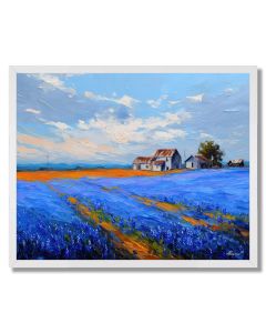 SKY FIELD - FRAMED