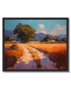 SILK DUSTY - FRAMED