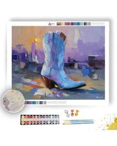 VIOLET DANCE - Paint by Numbers Full Kit