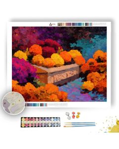 REMEMBRANCE NOTE RIVER - Paint by Numbers Full Kit
