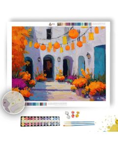 SKY COURTYARD - Paint by Numbers Full Kit