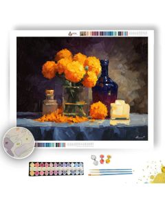 ORANGE STUDY - Paint by Numbers Full Kit