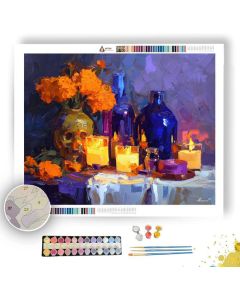 OFRENDA MOMENT COBALT - Paint by Numbers Full Kit
