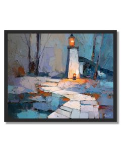 TRAIL MOMENT LANTERN - FRAMED
