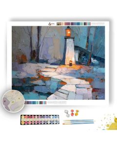TRAIL MOMENT LANTERN - Paint by Numbers Full Kit