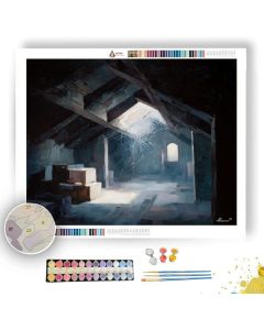 QUIET ATTIC - Paint by Numbers Full Kit