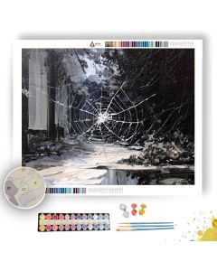 SILVER HALO PAPER - Paint by Numbers Full Kit