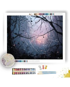 EMBER VIEW WOOD - Paint by Numbers Full Kit