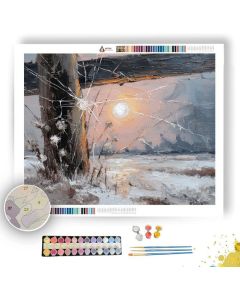 MOONLIT SAND MOMENT - Paint by Numbers Full Kit