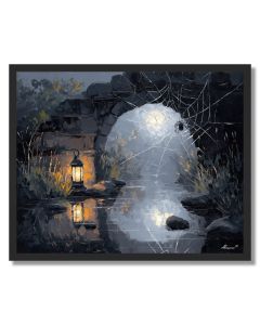 LANTERN WATER - FRAMED