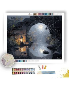 LANTERN WATER - Paint by Numbers Full Kit