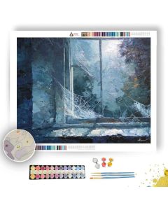 WINDOW STORM - Paint by Numbers Full Kit