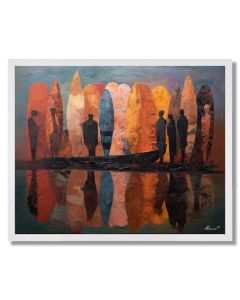 RIVER SHIELD - FRAMED
