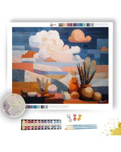 SCENE VIGNETTE CLOUD - Paint by Numbers Full Kit