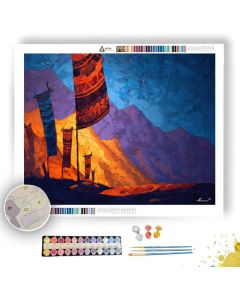 BANNER STUDY - Paint by Numbers Full Kit