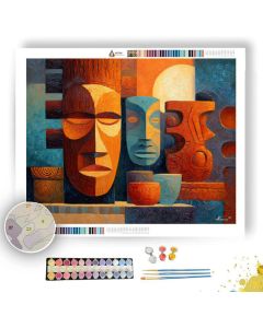 TOTEM VIGNETTE - Paint by Numbers Full Kit