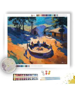 VILLAGE MOMENT - Paint by Numbers Full Kit