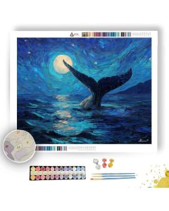 MOONLIT PASSAGE LANTERN - Paint by Numbers Full Kit