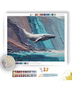 CLIFF DETAIL - Paint by Numbers Full Kit