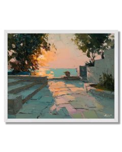 WATER TERRACE STUDY - FRAMED