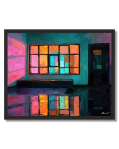 SYNTH WINDOW - FRAMED