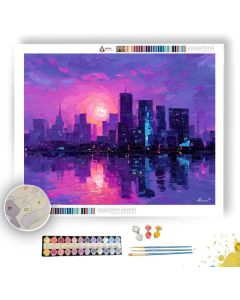 EMBER SKYLINE SPARK - Paint by Numbers Full Kit