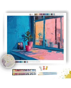 SHADES DETAIL SUNLIT - Paint by Numbers Full Kit