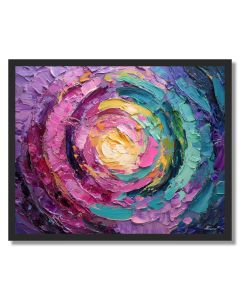 VIOLET PANEL - FRAMED