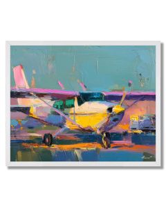 PLANE TRACE - FRAMED