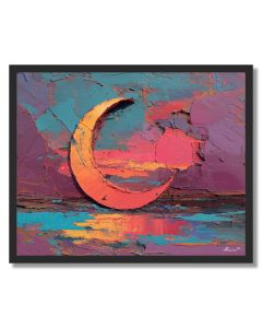 CRESCENT THRESHOLD - FRAMED