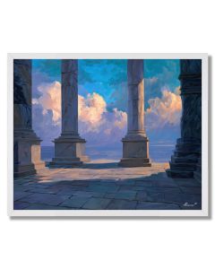 COLUMNS PATH QUIET - FRAMED