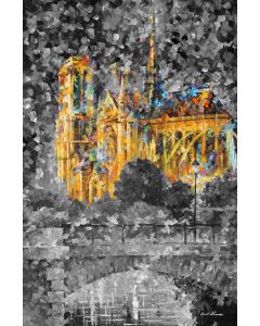 NOTRE DAME DE PARIS B&W 