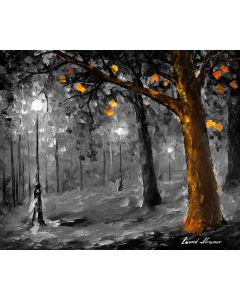 Autumn Park B&W