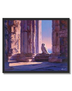 RUINS HUSH WINDOW - FRAMED