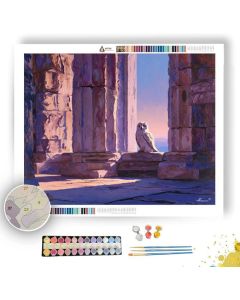 RUINS HUSH WINDOW - Paint by Numbers Full Kit