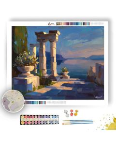 OLIVE PASSAGE WATER - Paint by Numbers Full Kit