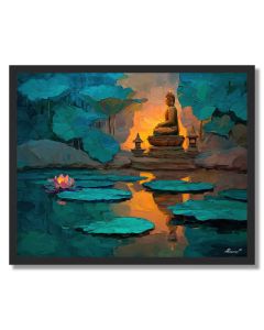 CLOUD LOTUS - FRAMED