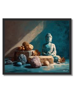STONE DRIFT MARBLE - FRAMED
