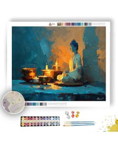 LIGHT NOTE WOOD - Paint by Numbers Full Kit