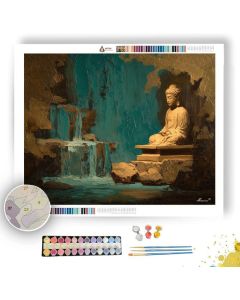 BRASS SHRINE VIGNETTE - Paint by Numbers Full Kit
