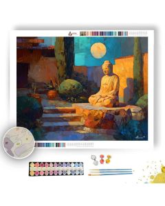PEACE HALO PAPER - Paint by Numbers Full Kit