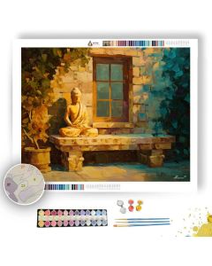 STONE WINDOW - Paint by Numbers Full Kit