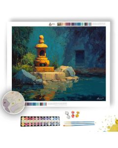 RIVER RHYTHM GARDEN - Paint by Numbers Full Kit