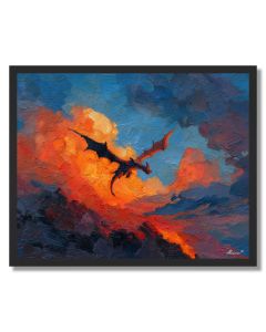 IRON CLOUD PATH - FRAMED