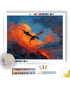 IRON CLOUD PATH - Paint by Numbers Full Kit