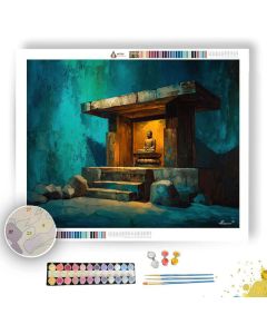 QUIET SHRINE - Paint by Numbers Full Kit