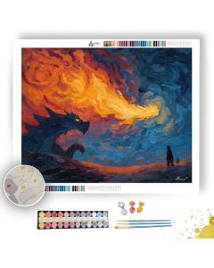 IRON BREATH - Paint by Numbers Full Kit