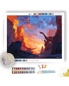 STONE BURNING - Paint by Numbers Full Kit
